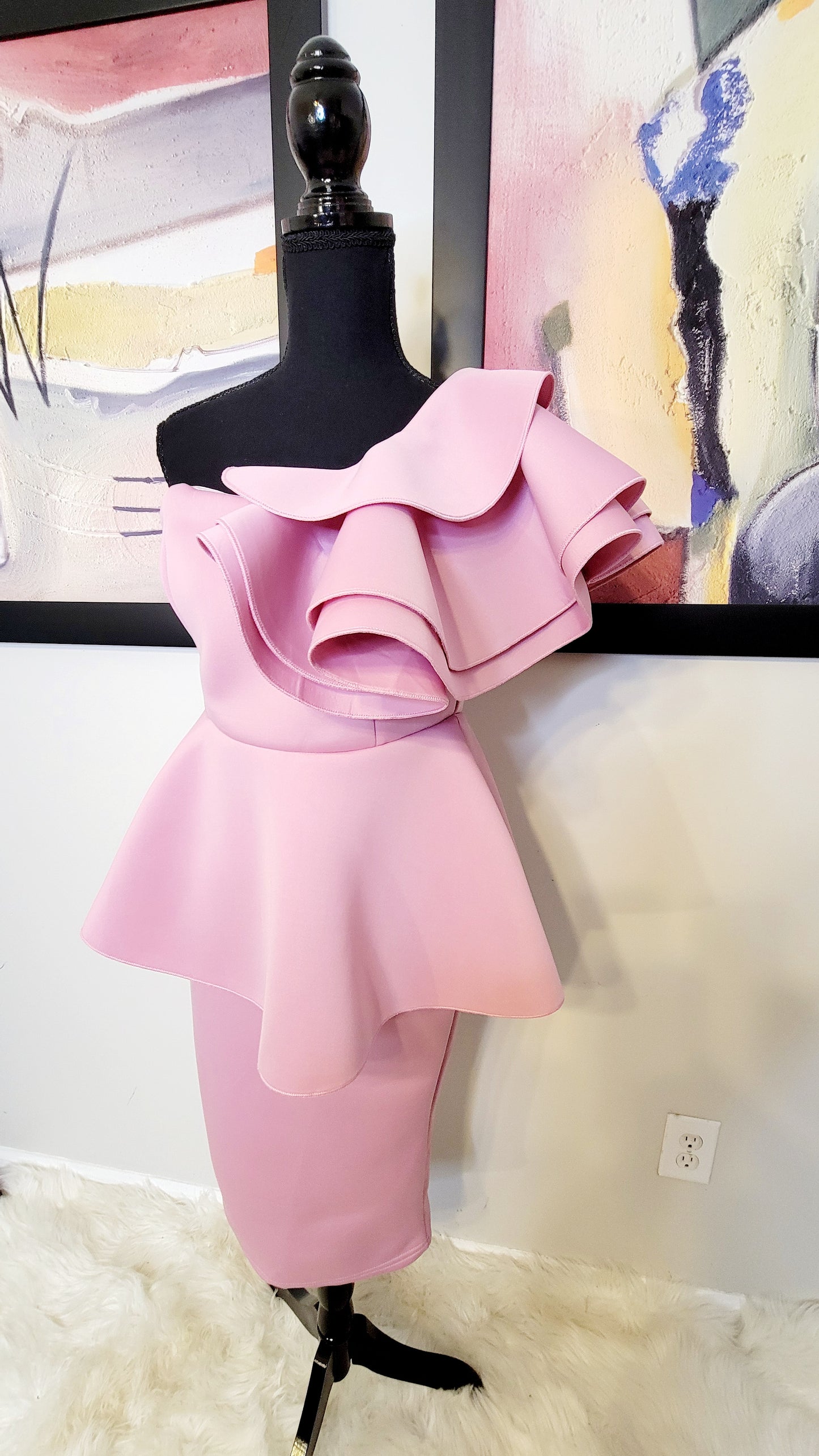 XL METAMORPHOSIS GIRL DRESS(Best Fits size S/M)