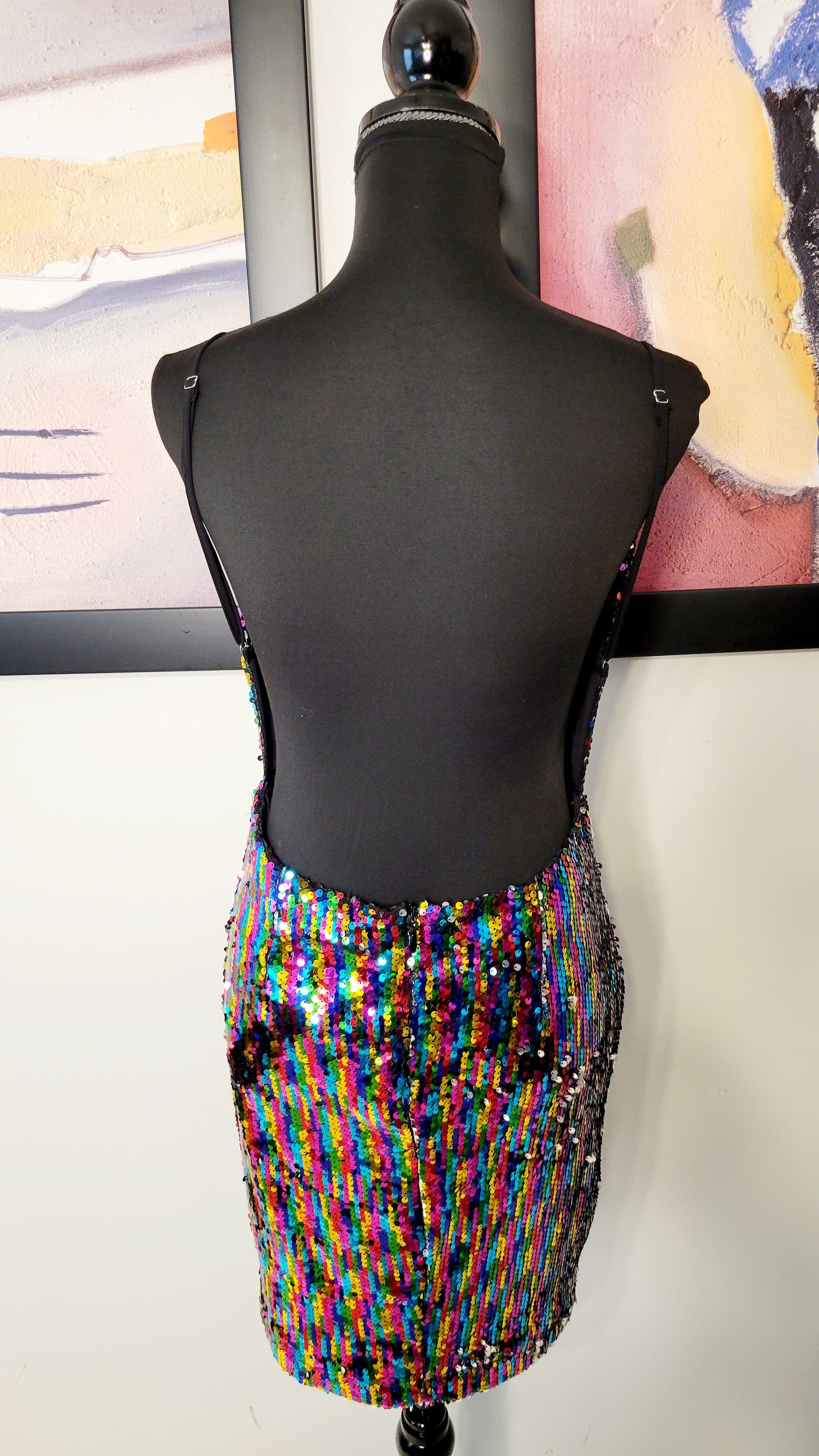 SIZE L FASHIONNOVA MUTICOLORED NWT