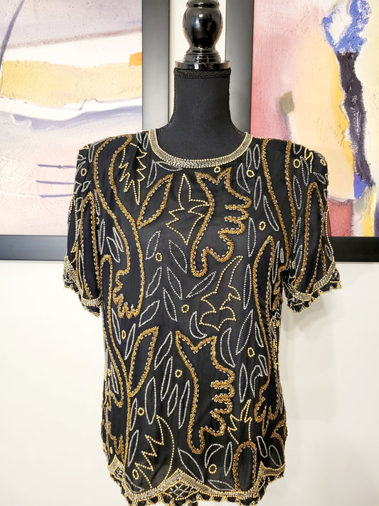 SIZE M LAWRENCE KAZAR TOP NWT