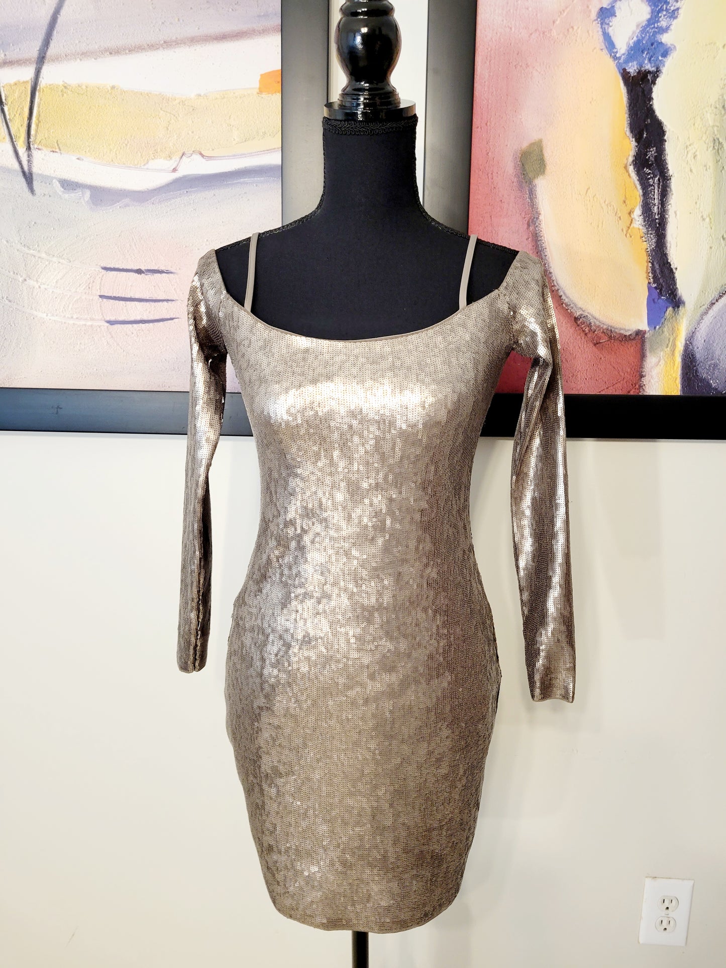 SIZE XS EXPRESS SEQUIN DRESS