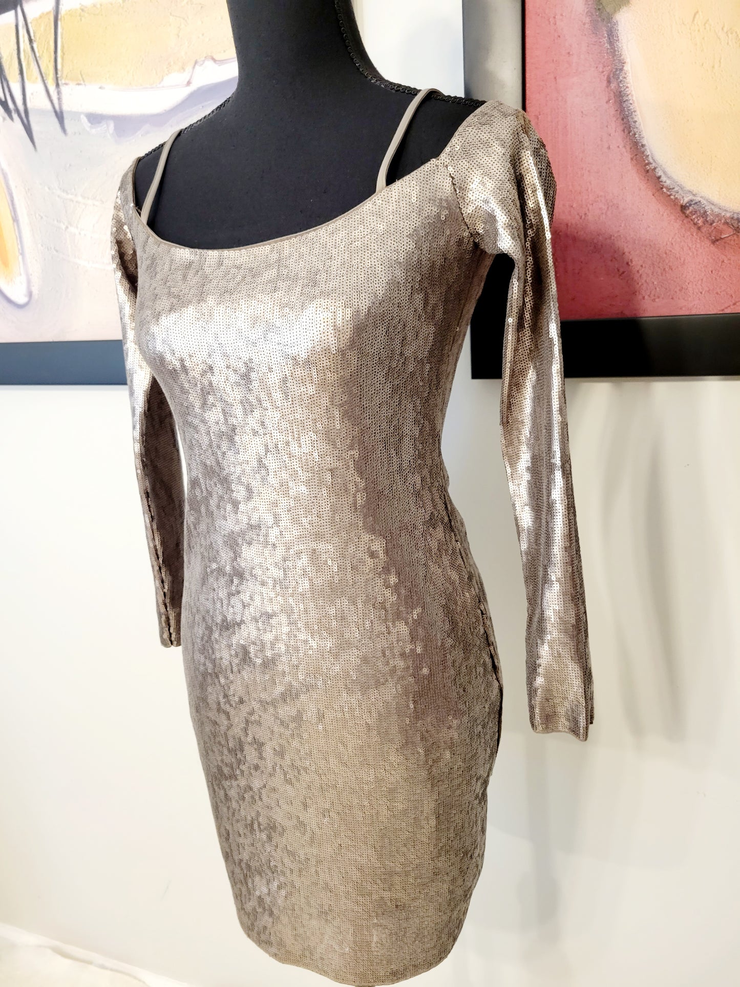 SIZE XS EXPRESS SEQUIN DRESS