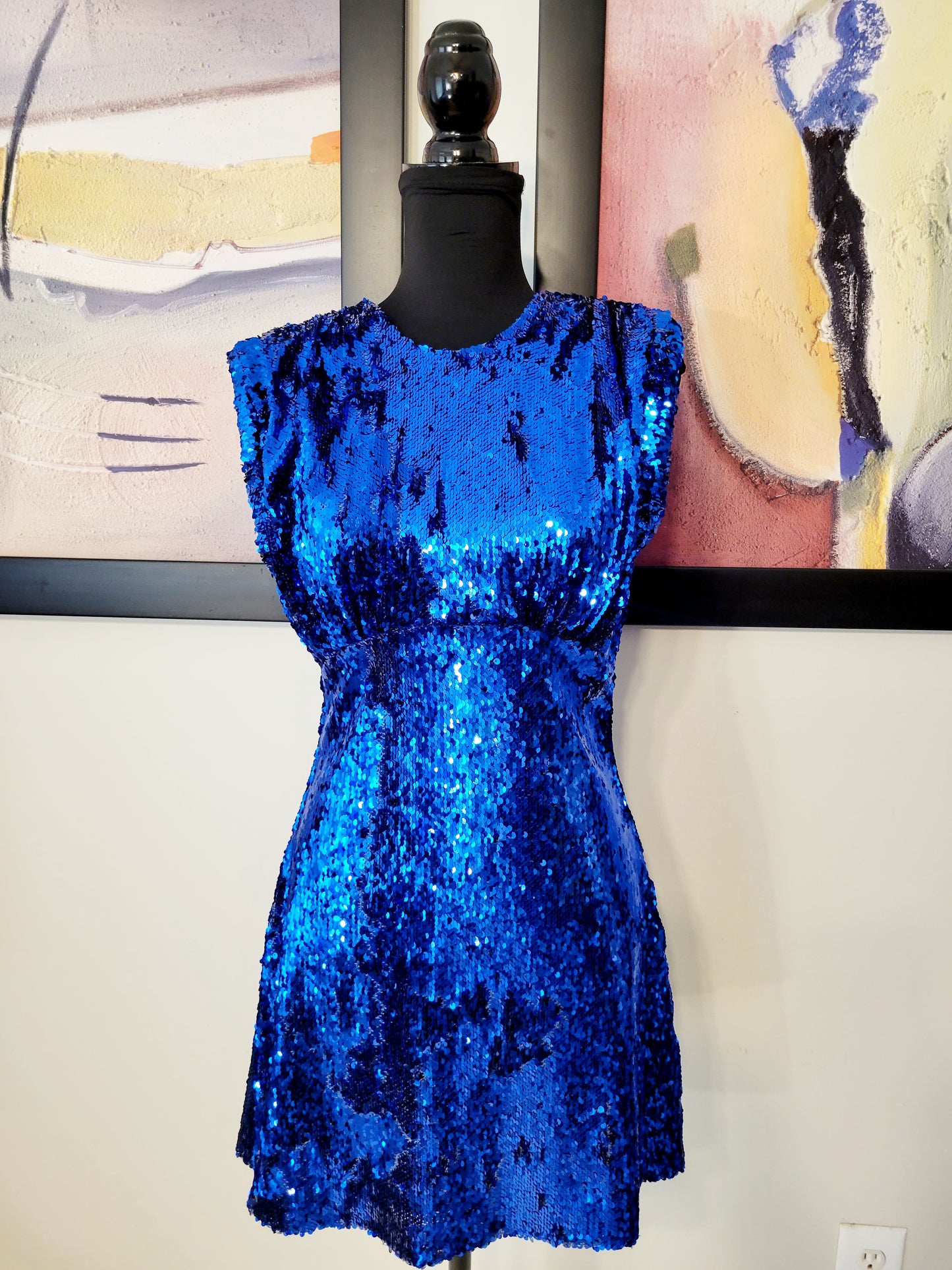 SIZE S NBD SEQUIN DRESS