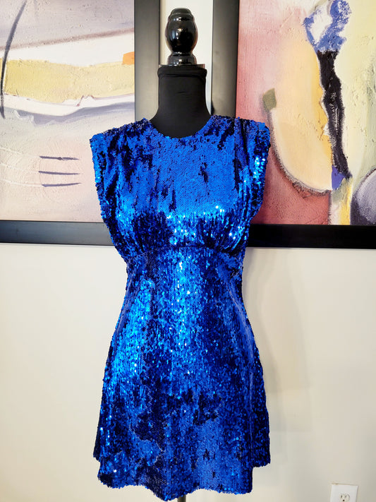 SIZE S NBD SEQUIN DRESS