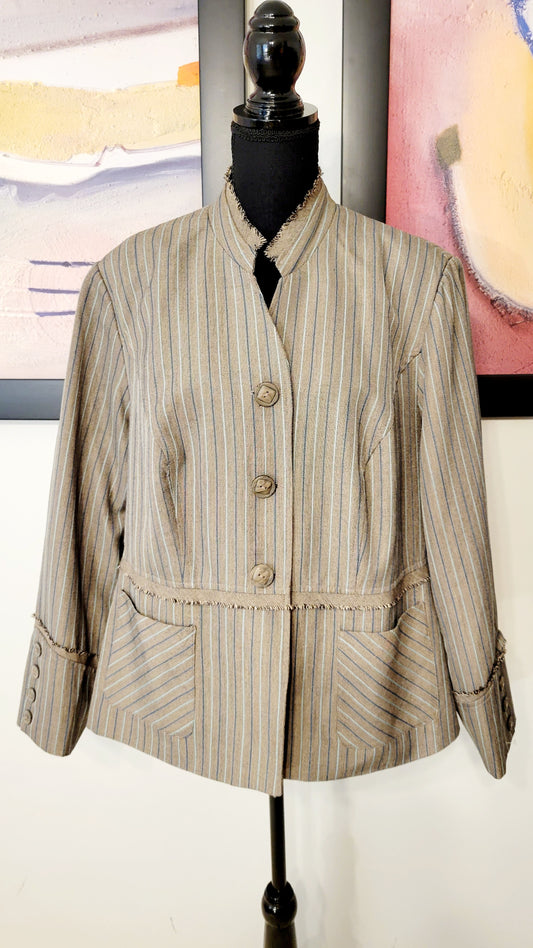 SIZE 20W ASHLEY STEWART BLAZER