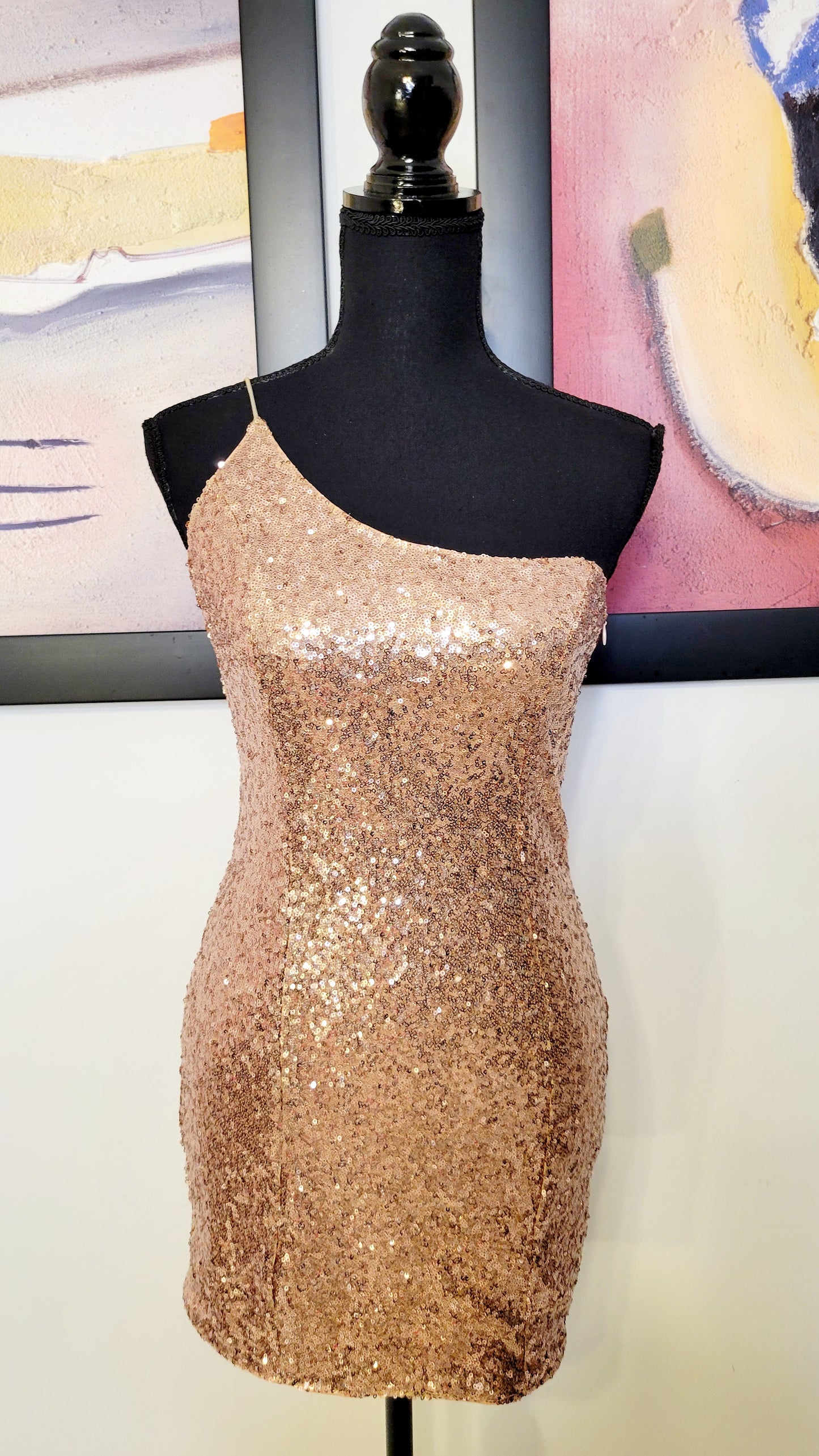 SIZE 10 BLOSSOM SEQUIN DRESS NWT