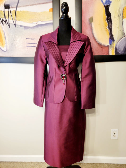 SIZE 10 ANNA ROSSI 2 PIECE SUIT