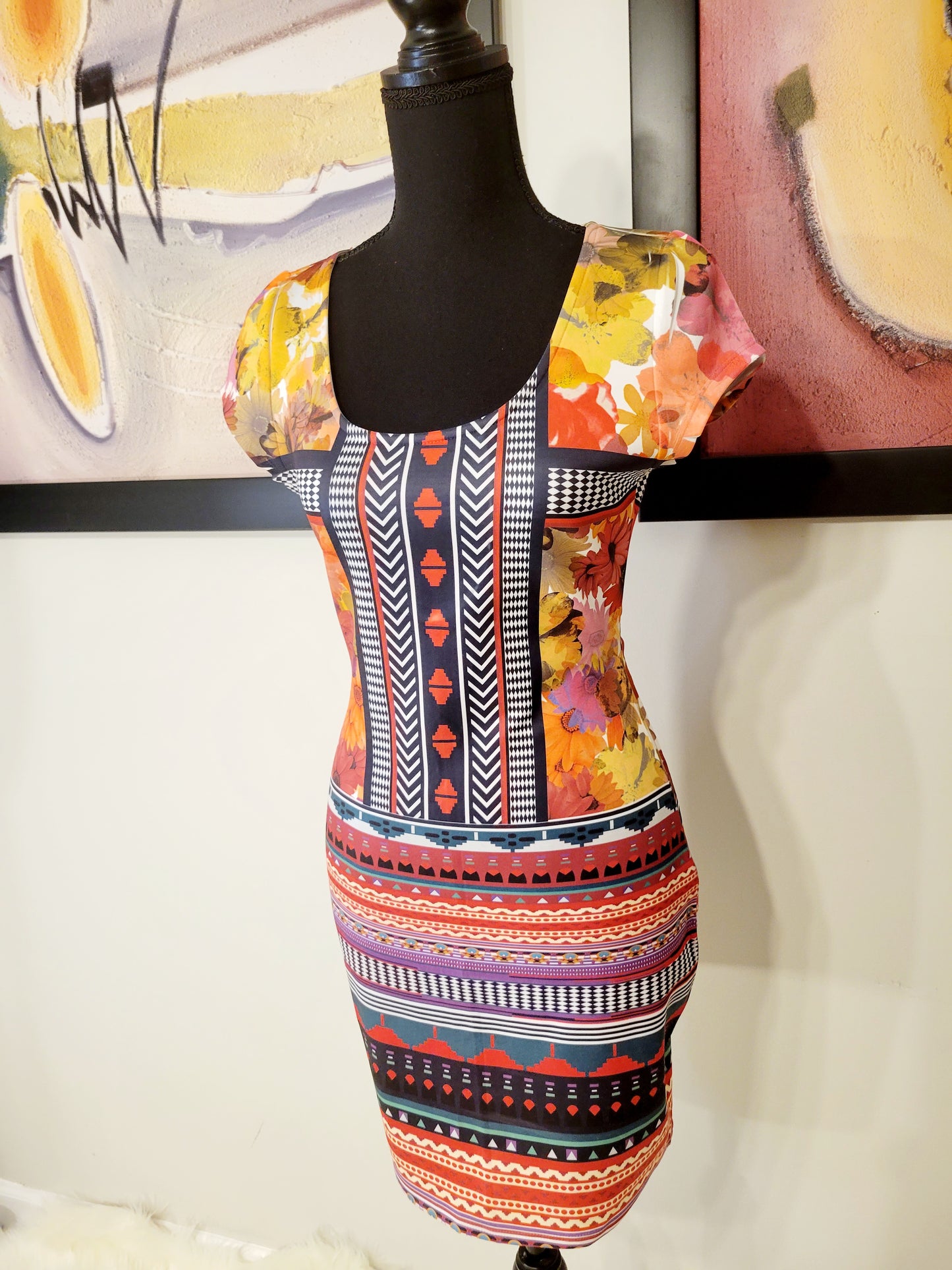SIZE S FIRE LOS ANGELES DRESS